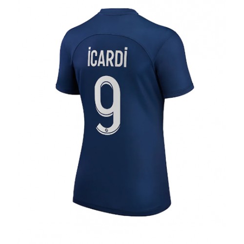 Dres Paris Saint-Germain Mauro Icardi #9 Domaci za Žensko 2022-23 Kratak Rukav